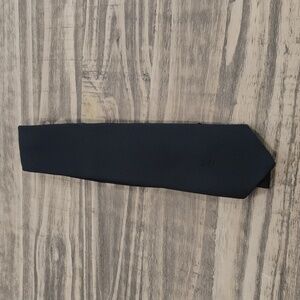 Yves Saint Laurent YSL MONOGRAM black tie